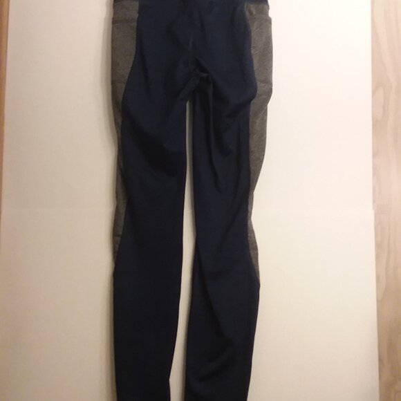 Avia Navy and Grey Fleece Lined Running Tights - Picture 3 of 14